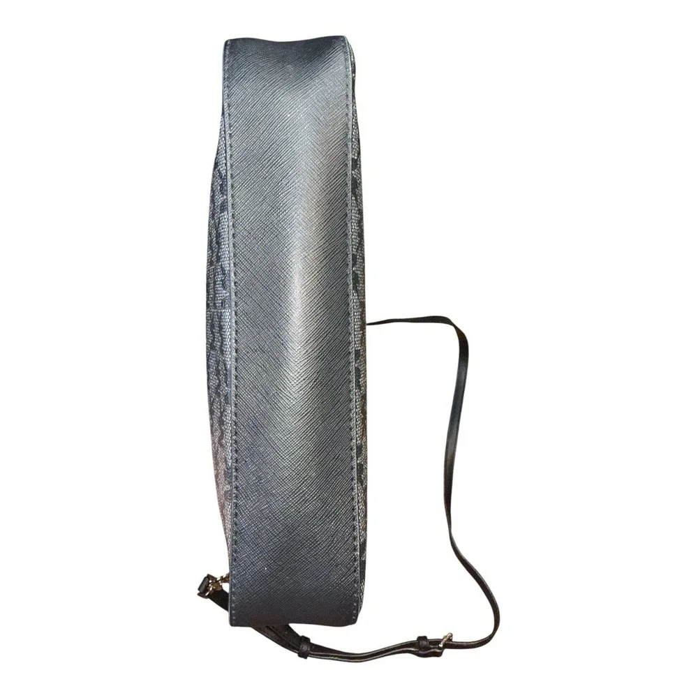 Michael Kors Jet Set Large East West Crossbody Signature Leather Bag Handbag